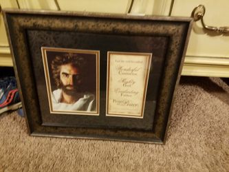 Wall hanging Prince of Peace frame