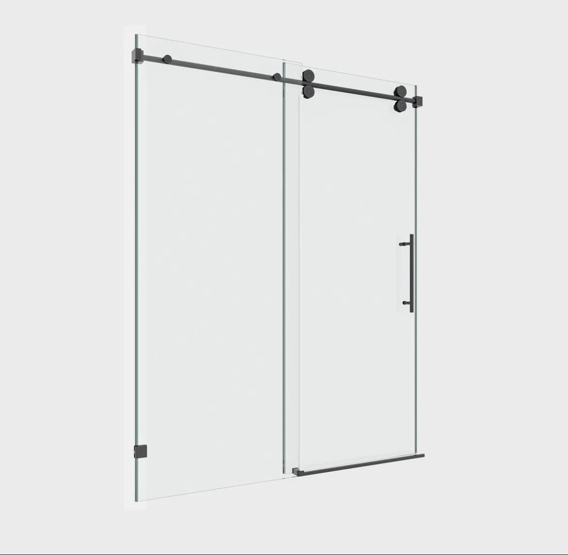 Glass shower door