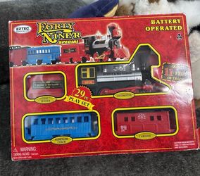 EZTEC FORTY NINER SPECIAL 17 PIECE TRAIN SET