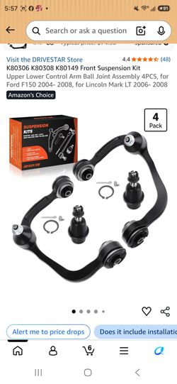 Drivestar Front Suspension Kit 4-Piece