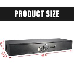 Heavy-duty Under Bed Safe, Rapid Gun Storage Safe Drawer safe for AR Rifle Ammo Pistol Accessories for Home and Vehicle