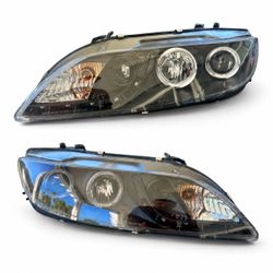 Brand New Spyder Halo LED Projector Headlights – 2003–2005 Mazda 6 Pair