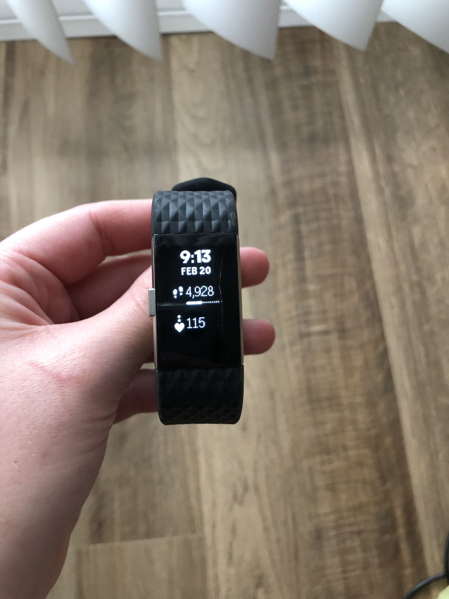 Fitbit Charge 2 with accessories