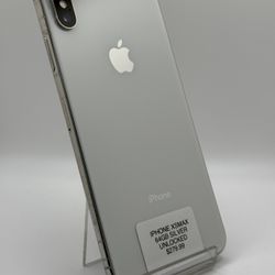 iPhone XSMAX 64GB Silver Unblocked 
