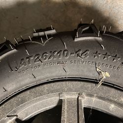 Polaris Rim And Tires 