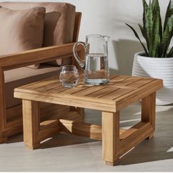 Teak Outdoor Side Table