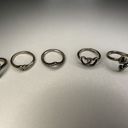 James Avery And Pandora Rings 