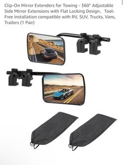 Clip On Mirror Extenders For Towing