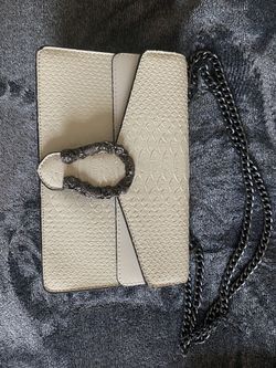 White purse