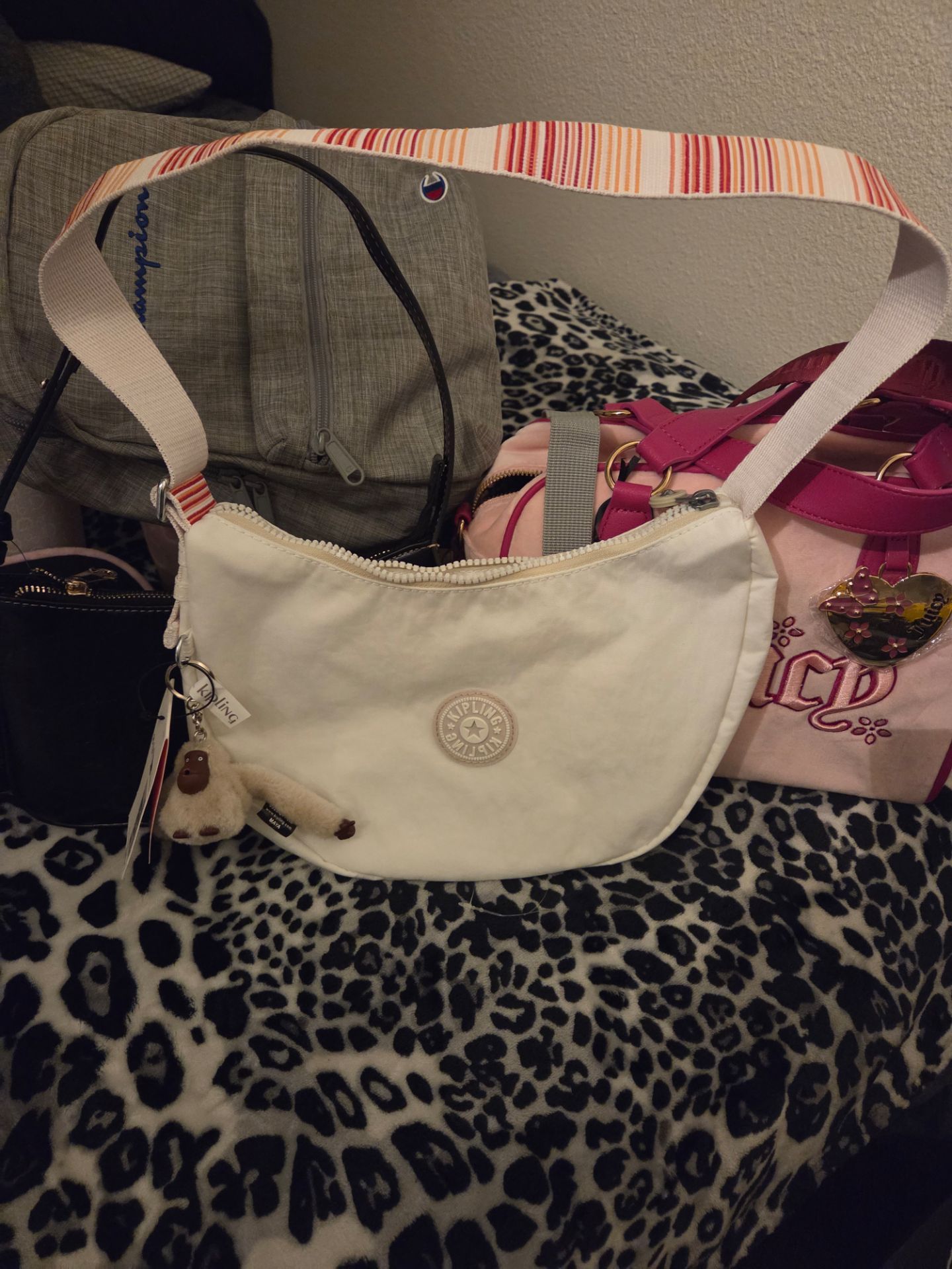 2 brand new kipling bags with tags