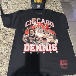 Dennis Rodman Tee Shirt Chicago Bulls, HBOU 47BRAND cap ( Tomball area )