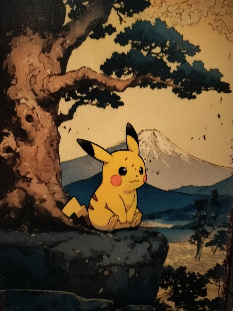 Pokemon Poster - Pikachu Sign