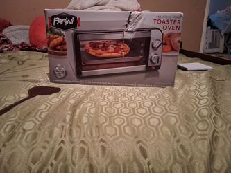 Parini stainless steel toaster oven