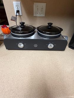 Dual Slow Cooker Buffet Server Bella Cucina