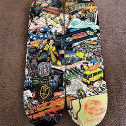 Stranger Things x Santa Cruz skate deck set