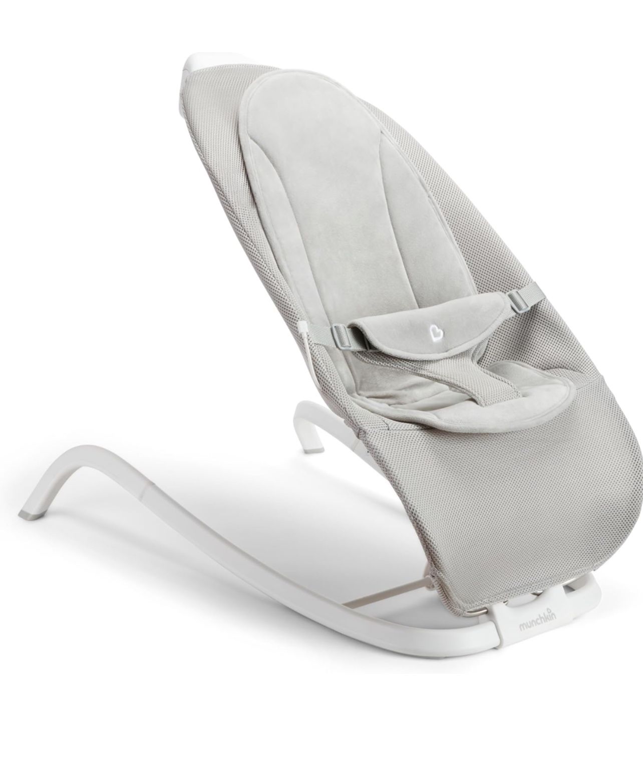 Brand New In The Box- Munchkin® Electric Baby Bouncer & Rocker with Digital Touch Display, Soothing Sounds & 3 Recline Positions - Self-Powered Bounci