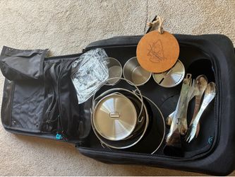DECKED pathfinder campfire cooking kit