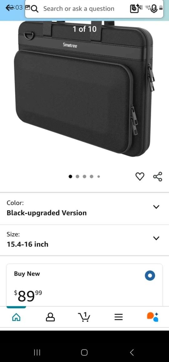 Smatree Heavy Duty Hard Case Compatible with 16.2 inch MacBook Pro 2024 M4/2023 M3 A2918/A2992/A2779, MacBook Pro 2021/2019 16 inch Shoulder Bag, for