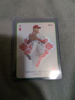 Topps Shohei Ohtani Angels Baseball Card