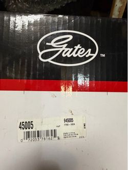 chevy gm 5.3 gates water pump 45005