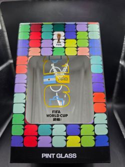 Fifa 2026 World Cup Argentina Glass