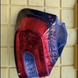 2015 Jeep Cherokee LH Taillight