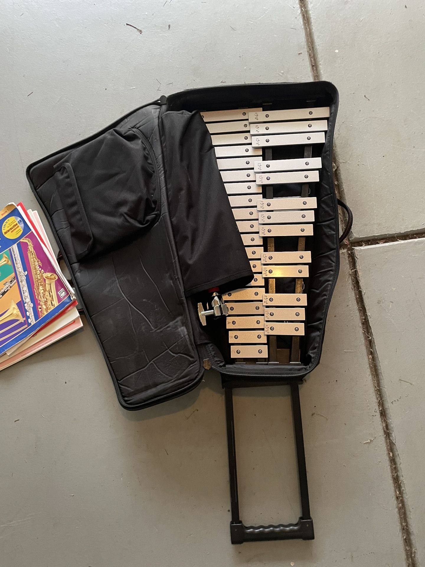 Ludwig Bell Set With Stand And Percussion Practice Pad
