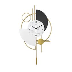  Gold Pendulum Geometric Clock