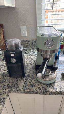 Espresso Machine + Bean Grinder