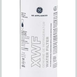 GE XWF Refrigerator Water Filter | Certified to Reduce Lead, Sulfer, and 50+ Other Impurities | Replace Every 6 Months for Best Results | Pack of 1