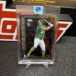 Nick Kurtz 2025 Topps Chrome Update #USC178 Oakland Athletics Rookie Card