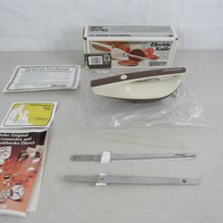 Hamilton Beach 275 ALB Electric Knife Almond/Brown-NOS-New Open Box
