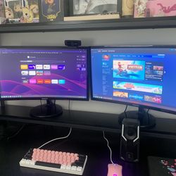 24in 60hz Curved Monitors (2)