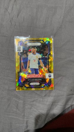 Gold monopoly mbappe raw