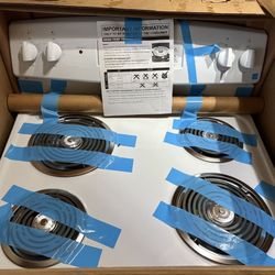 New GE Range White!!