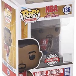 POP!  NBA All Stars Magic Johnson 136