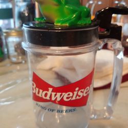 Budweiser Talking Frog Mug