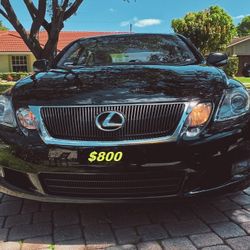 For sale 2010 Lexus GS very low price 800$$ and very low mileage! 