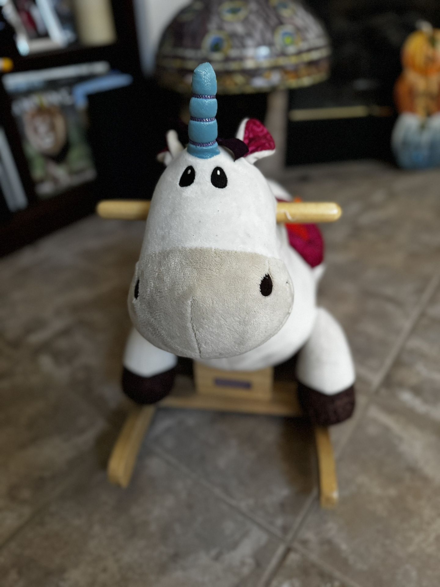 Toddler Plush Rocking Horse (Unicorn)