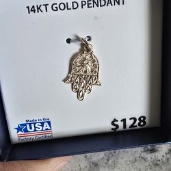 14k Gold Pendant 