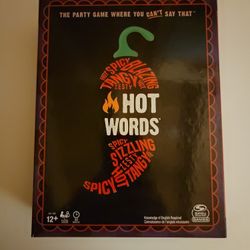 Hot Words Word Guessing Party Game Ages 12+ for 4+ Players