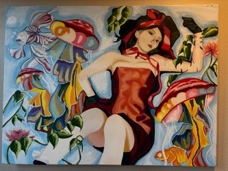 Original Acrylic Painting on Canvas
