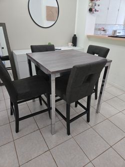 Dining set table