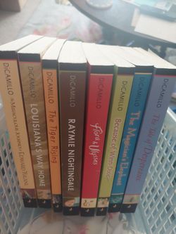 8 Kate DiCamillo Books (Intermediate aged Children's Books)