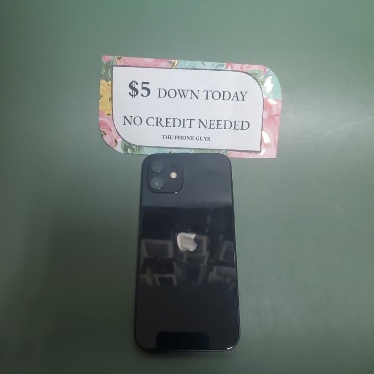 🚨 iPhone 12 Now from $169 or only $1 Down To grab it Now with Warranty Protection 🛡️