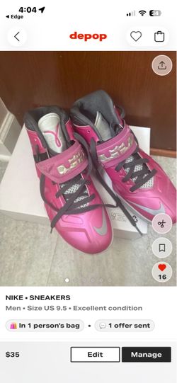 Nike LeBron High-Top Basketball Sneakers