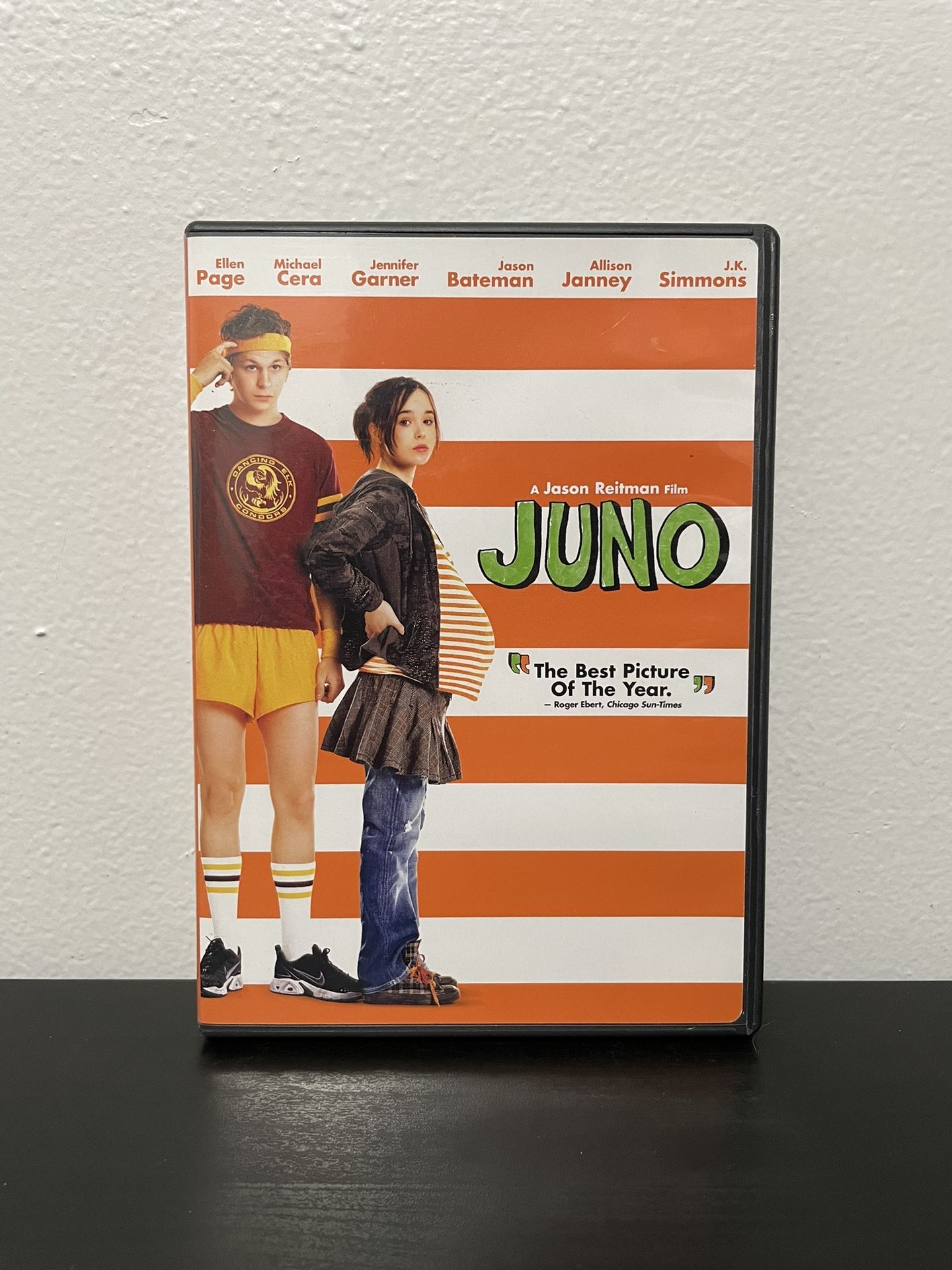 Juno DVD Movie Michael Cera Ellen Page Comedy Romance Y2K Widescreen 2007