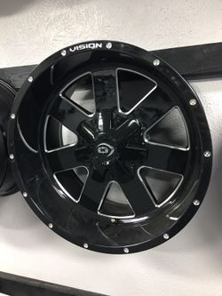 20" vision offroad wheel/tire combo