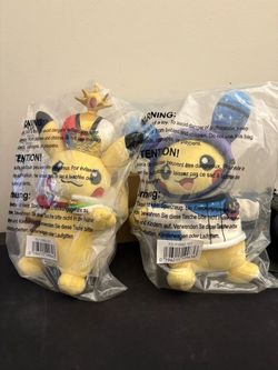 Pokemon XP Worlds Championships 2026 San Francisco Exclusive Pikachu Plush SET