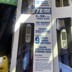 Digital Wrenches 1/2 and 3/8 long and short